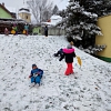 Bobování a dovádění na sněhu